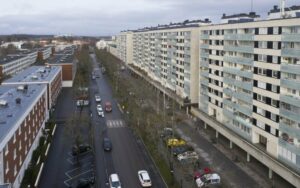 Vy över Malmvägen i Sollentuna. Foto: Michael Folmer/Mostphotos