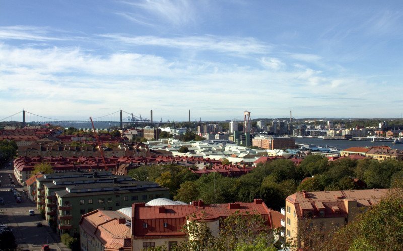 Utsikt över Masthugget i Göteborg. Foto: Mostphotos