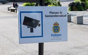 Kamerabevakning i Göteborg. Foto: Mostphotos