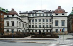 Bondeska palatset i Stockholm, säte för Högsta domstolen. Foto: Mostphotos