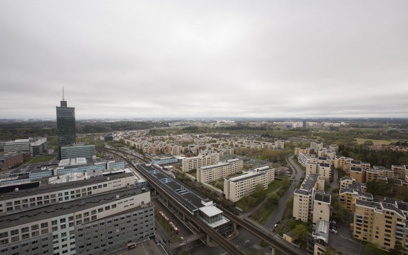 Bostäder i Kista, Stockholm. Foto: Michael Folmer / Mostphotos
