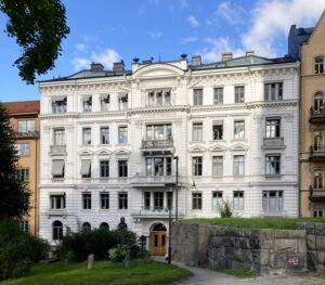 Flerbostadshuset på Kammakargatan. Foto: Linda Myrin