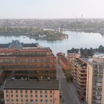 Vy från Erstagatan. Pressbild Wallin