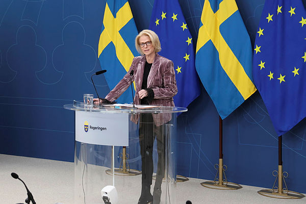 Finansminister Elisabeth Svantesson (M). Foto: Nellie Hahr/Regeringskansliet