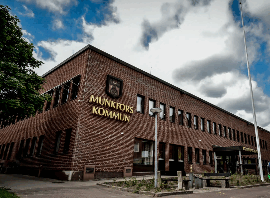 Kommunhuset i Munkfors. Foto: Munkfors kommun