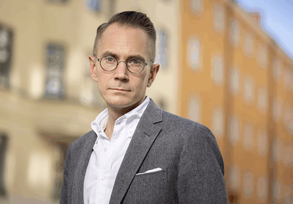 Oskar Öholm. Pressbild Mäklarsamfundet