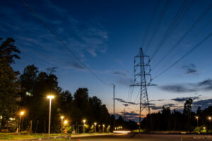 Elnät i Sverige. Foto: Mostphotos