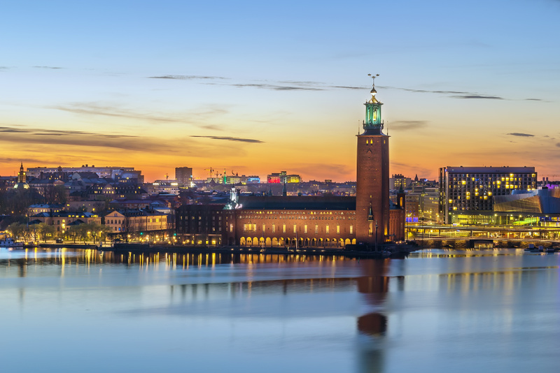 Stockholms stadshus. Foto: Boris Breytman/Mostphotos