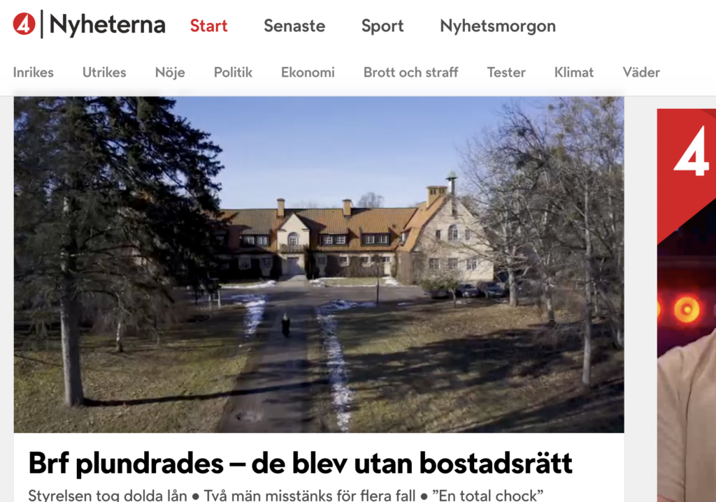 Skärmdump tv4.se