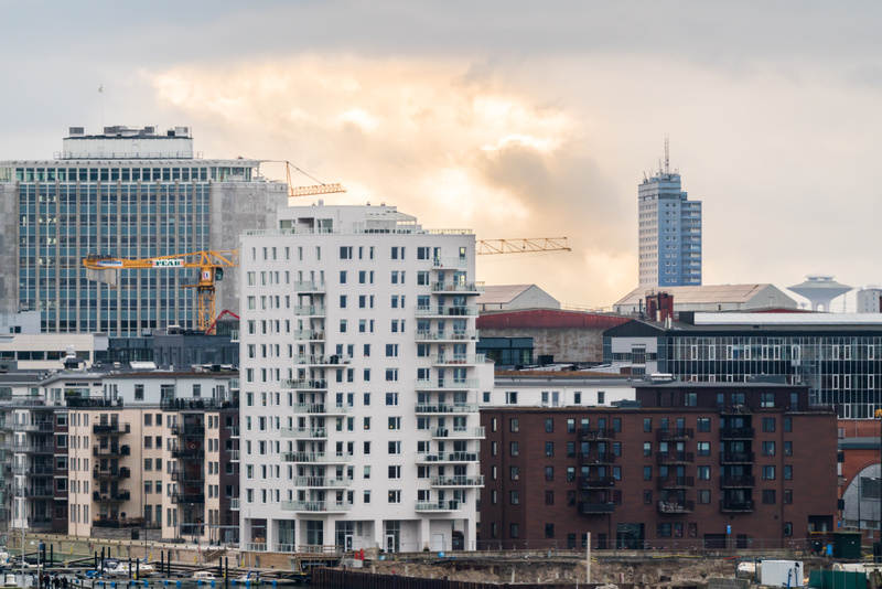 Lägenheter i Malmö, Skåne län. Foto: Johannes Erlandsson/Mostphotos