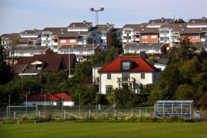 Bostäder på Lidingö. Foto: Mostphotos