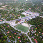 Flygbild Huddinge kommun. Foto: Johan Bjurer/Mostphotos